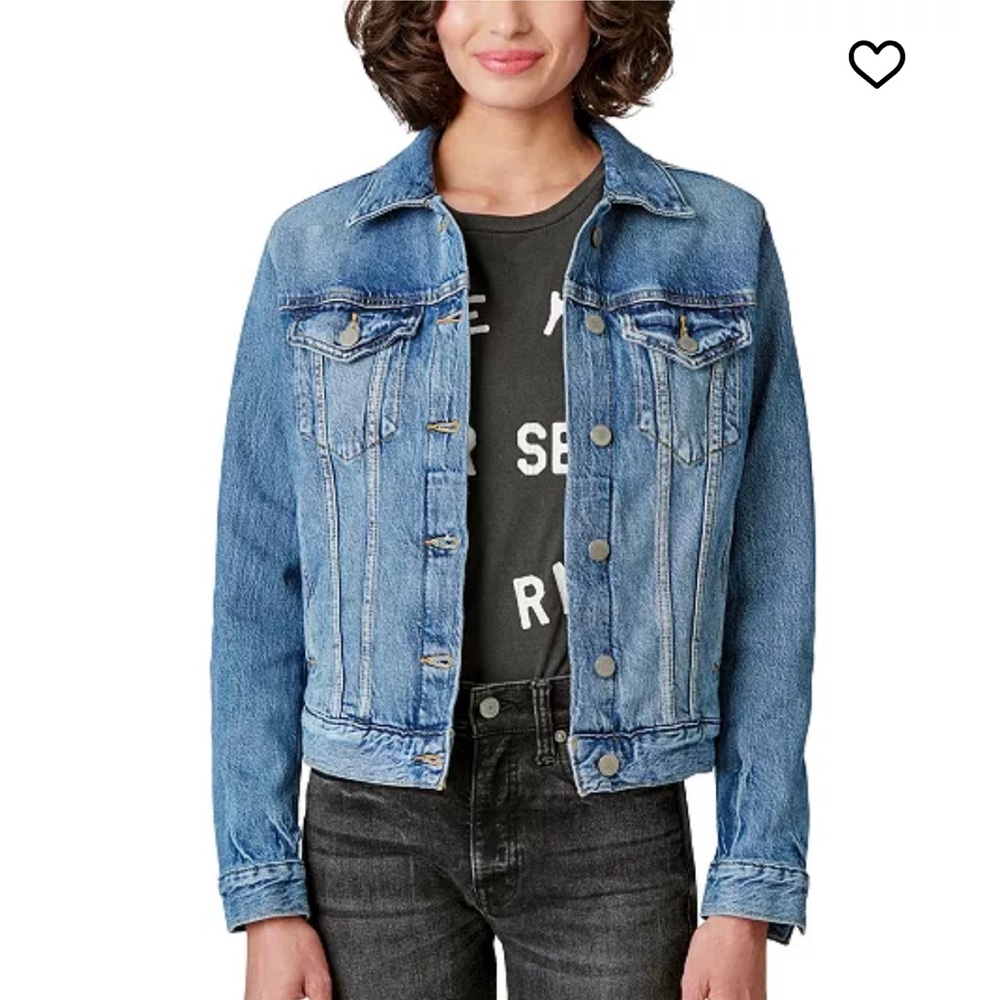 Lucky Brand Tomboy Denim Trucker Jacket XS